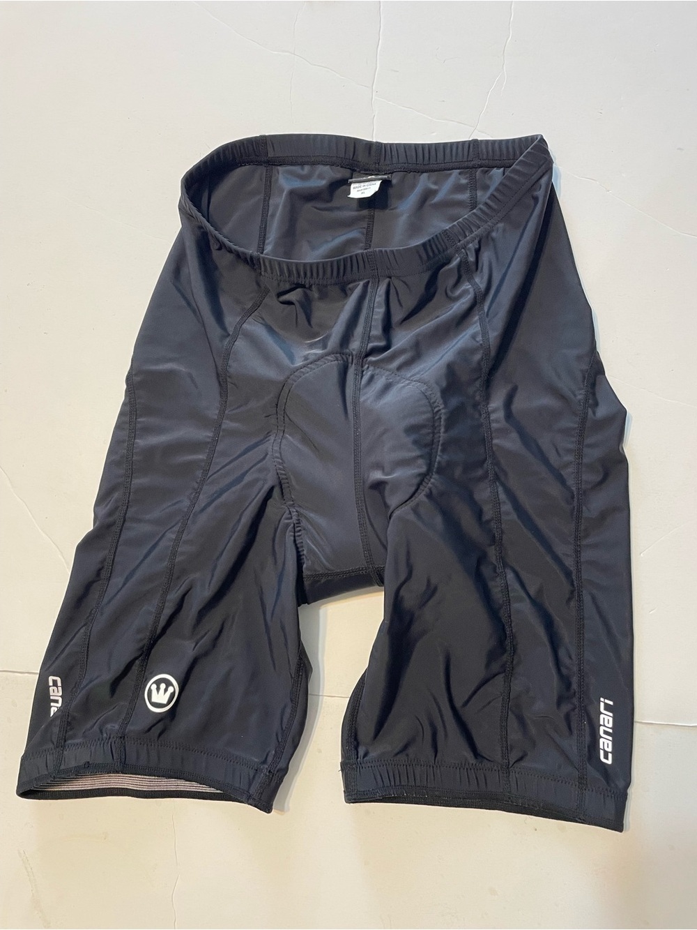 Canari Black Men’s XL Padded Cycling Shorts